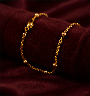Elegant Gold Bow Jewelry Set for Women | Necklace, Earrings & Bracelet Gift Set